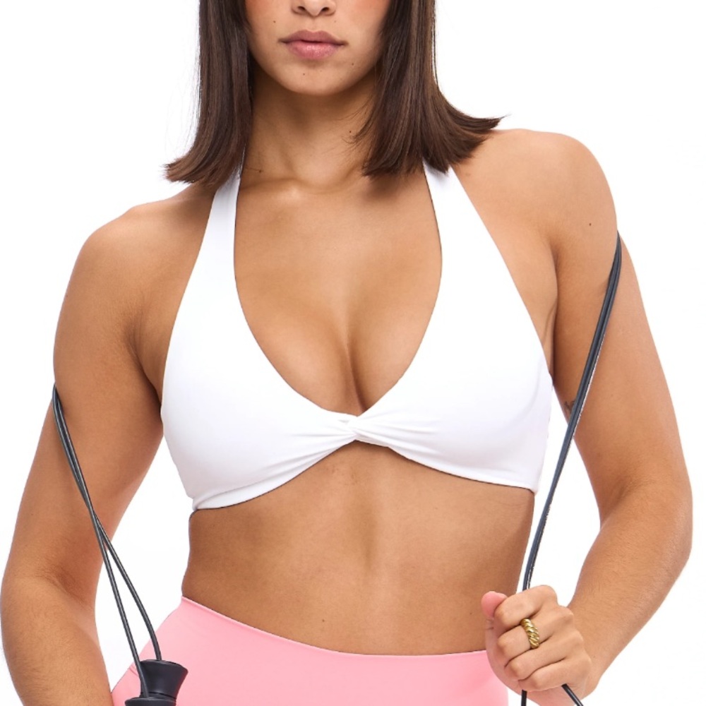 BuffBunny Twisted Halter Sports Bra